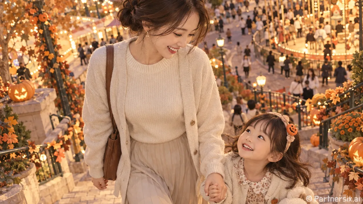 가을밤 수놓은 이월드