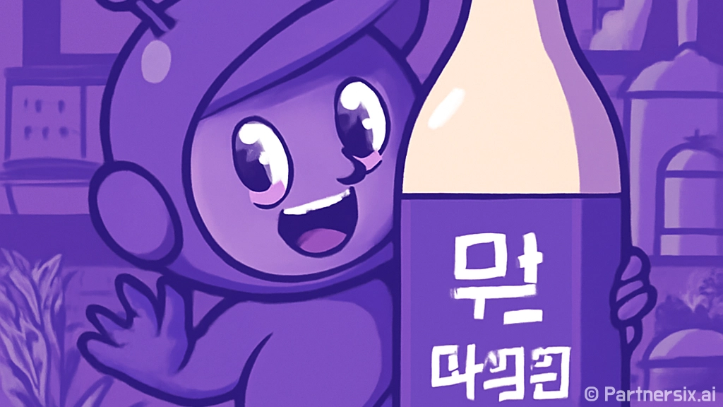 꿈돌이와 전통주 만남, 대전 막걸리 출시