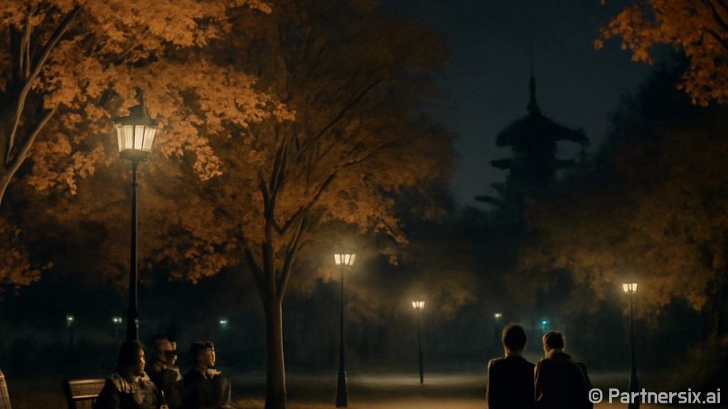 대전 용전근린공원, 밤 산책 명소