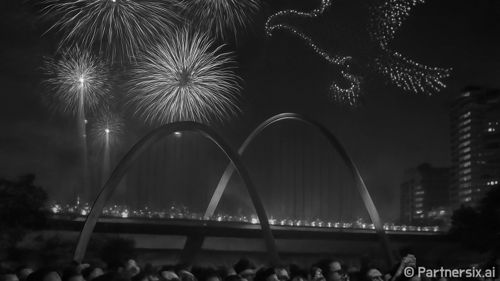 대전 밤하늘 수놓은…