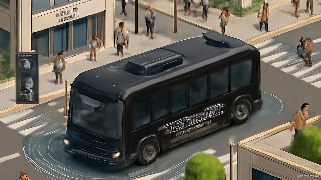 대덕특구 달리는 대전형 자율주행버스 시범 개통