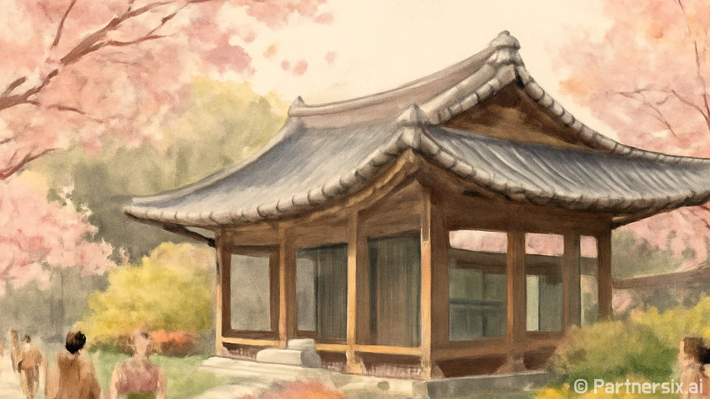 봄꽃과 역사가 어우…