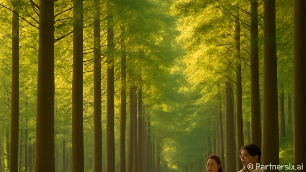 장태산 메타세쿼이아…