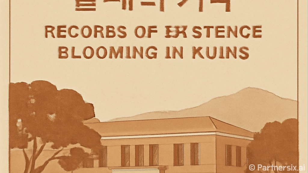 폐허 속 피어난 대…