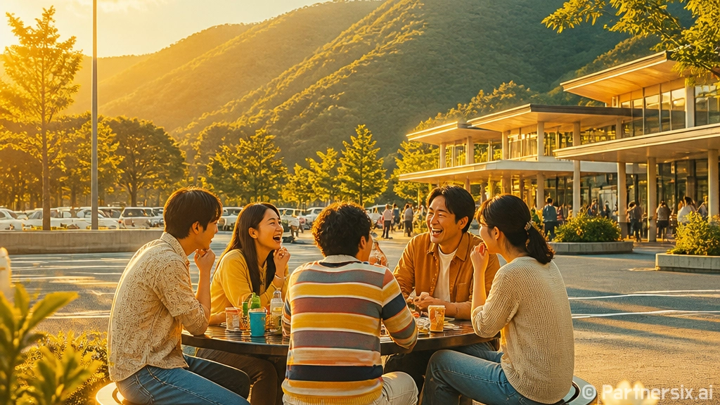 신탄진휴게소서 만나…