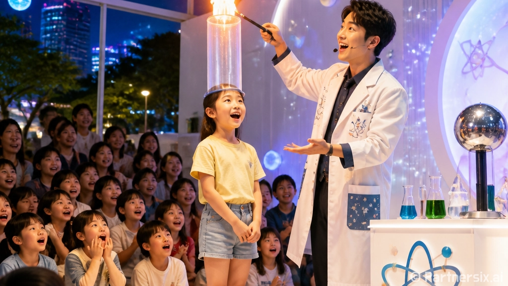 과학과 마술의 만남, 가수원도서관 여름밤 매직쇼
