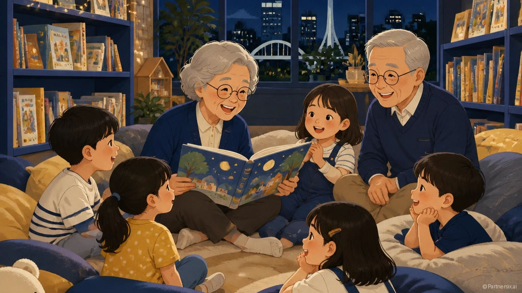 어르신과 아이들 함께한 그림책의 행복