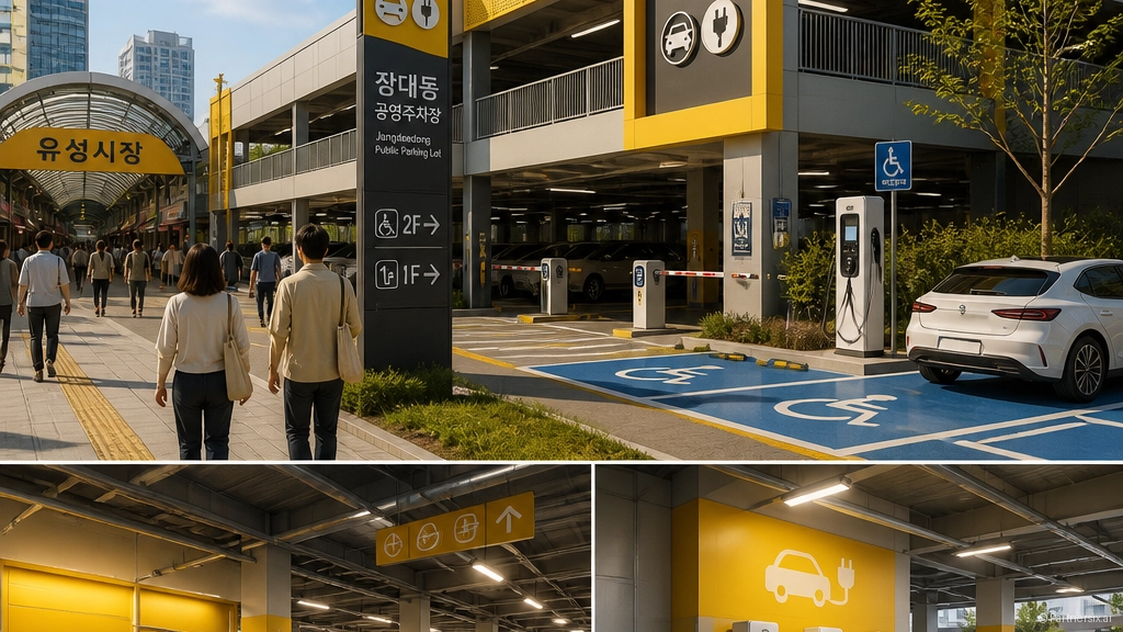 장대동 무료 공영주…