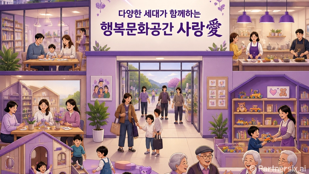 세대 공감 행복문화공간 사랑愛