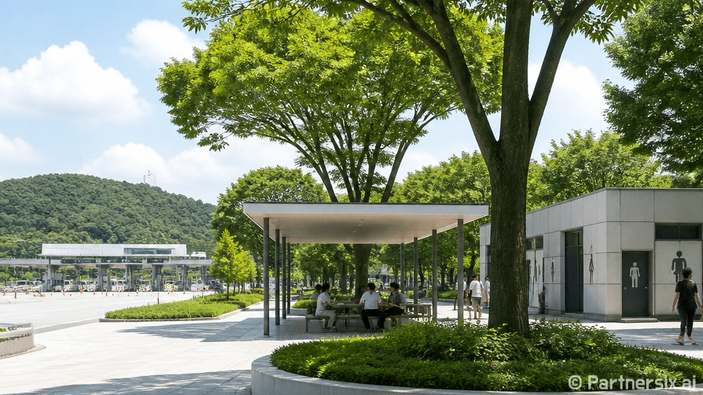 대전TG 인접 비래공원 산책 명소