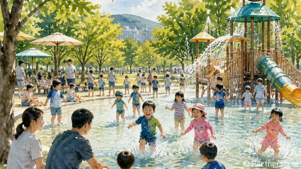 가까운 무료 물놀이…