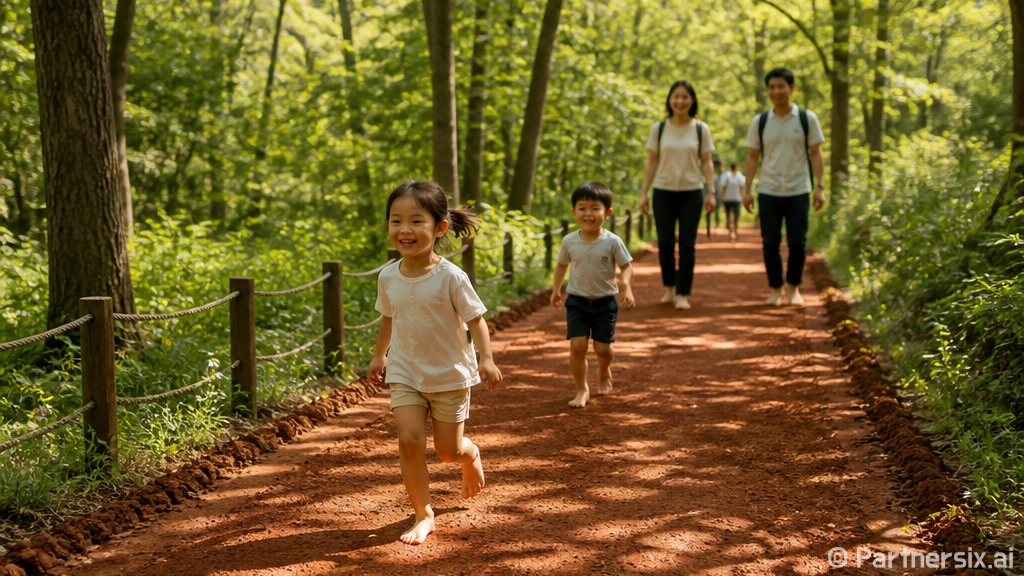 한밭수목원 맨발걷기…