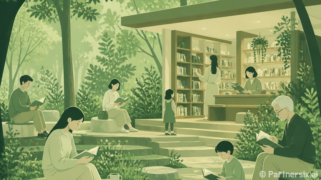 숲속의 문고 개장과…