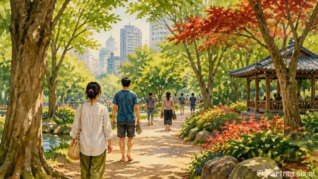 남선공원 황톳길 새…