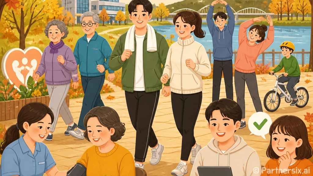 하루 만 보 걷기 …