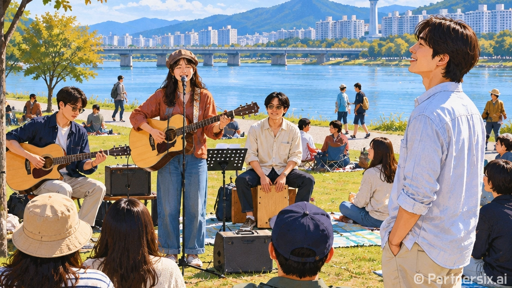 안샘수변공원서 열린 희망스위치 ON 문화공연