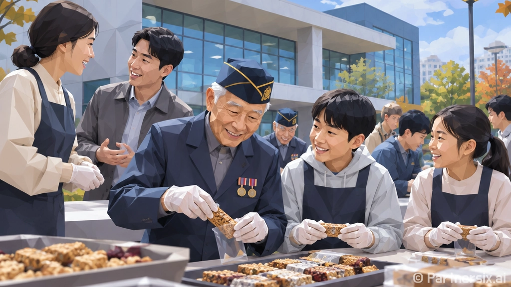 유성구청소년수련관 보훈 봉사활동 현장