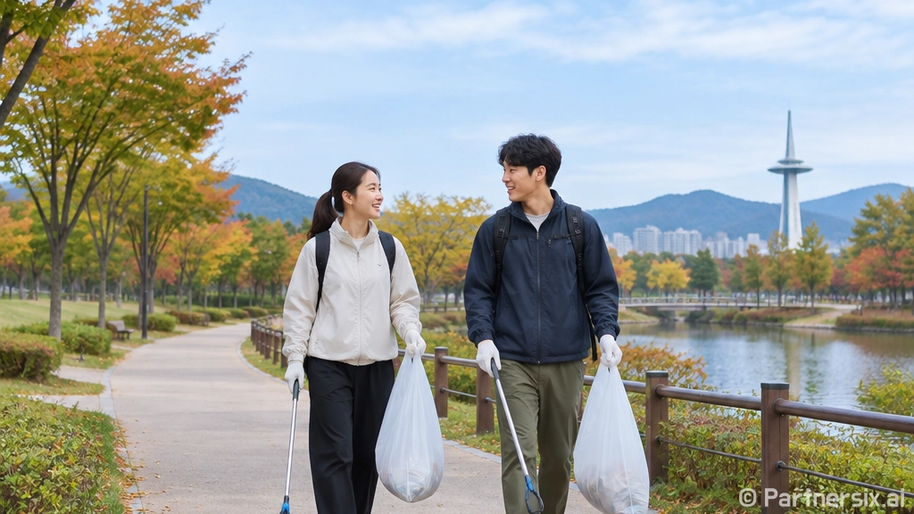 세웅이형과 쓰레기사냥꾼의 우리들공원 플로킹