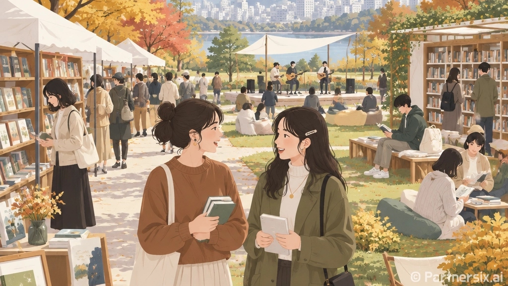 가을, 서구 책 축제의 다채로운 만남