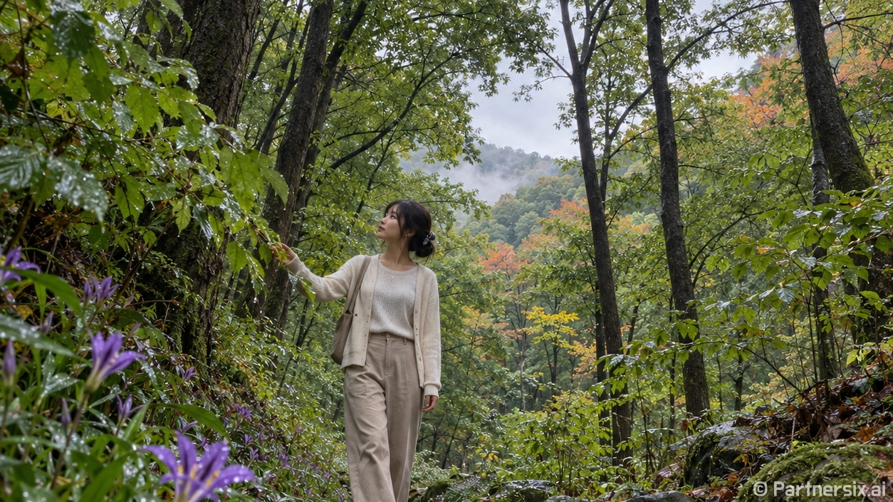 소나기 후 짙어진 카이스트 어은동산 숲 향기
