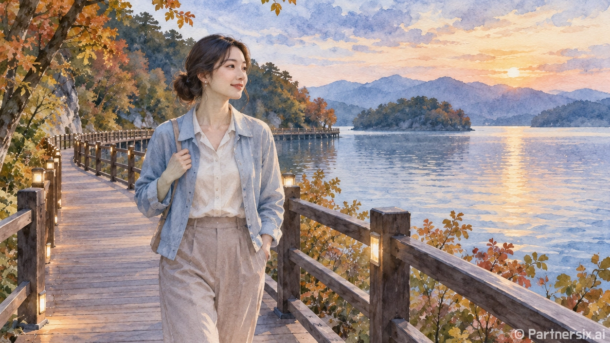 대청호 품은 추동누리길