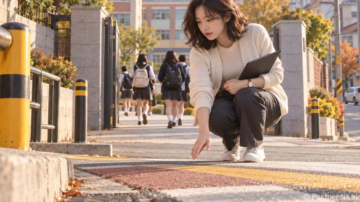 등굣길 지킨 100…