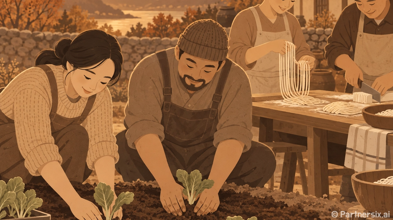 배추밭에서 만난 식…