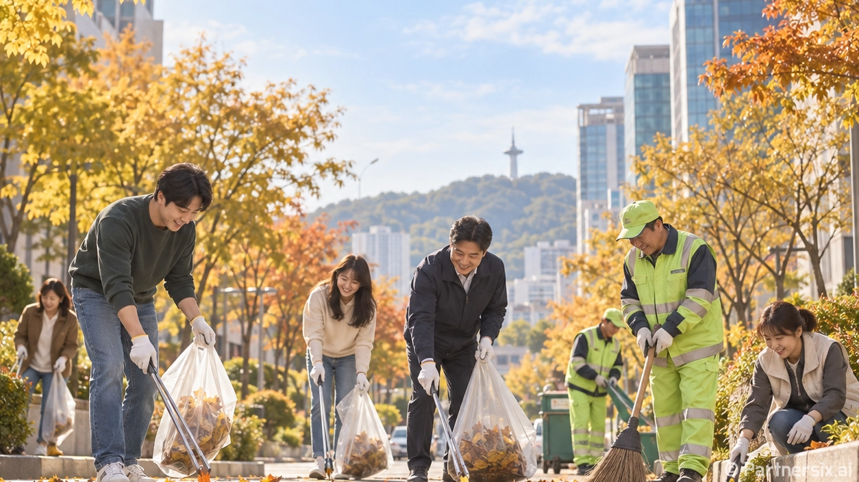 둔산동 밝힌 100일 약속