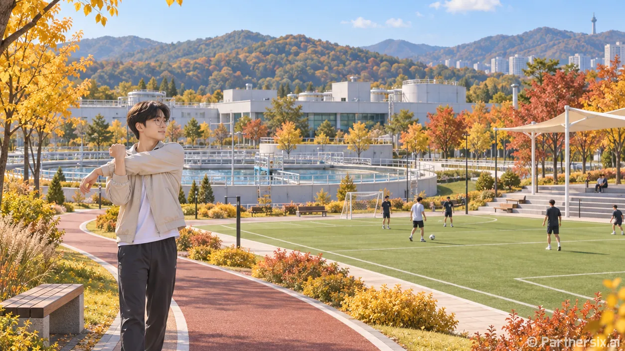 정수장 옆 열린 운…