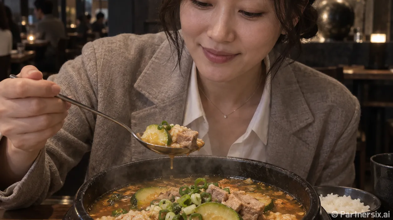 대흥동을 채운 애호박국밥