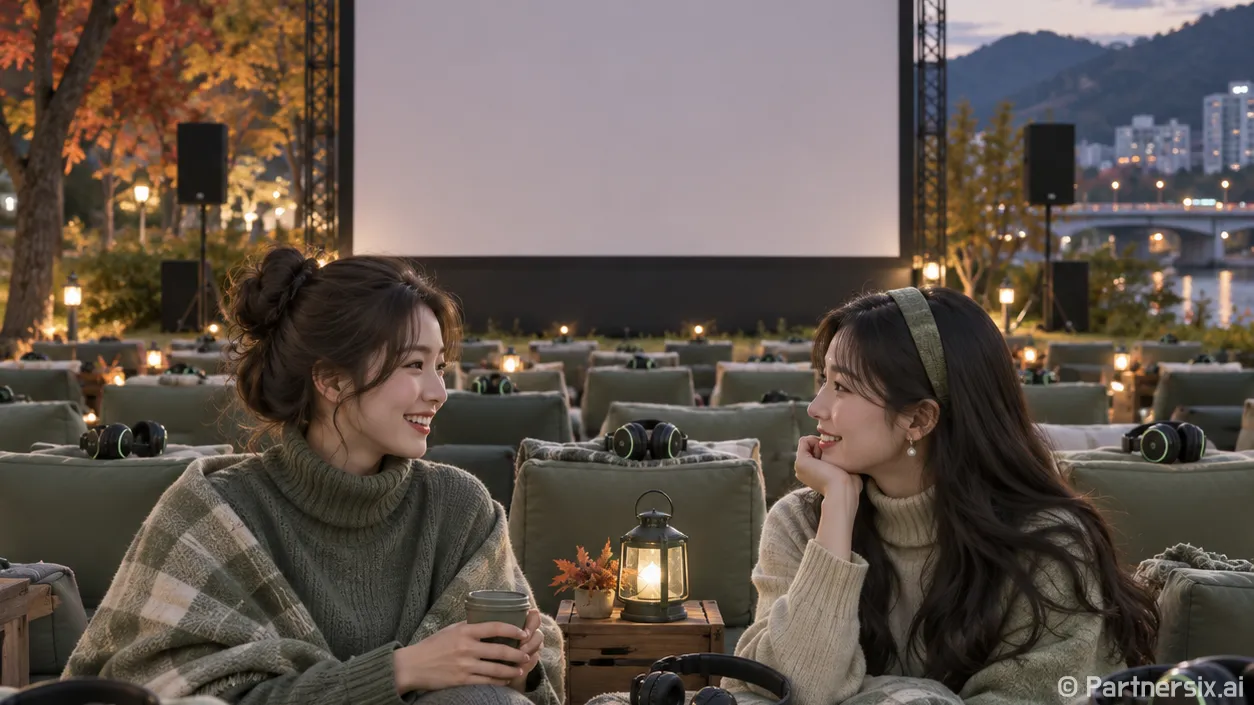 헤드셋으로 만나는 가을밤