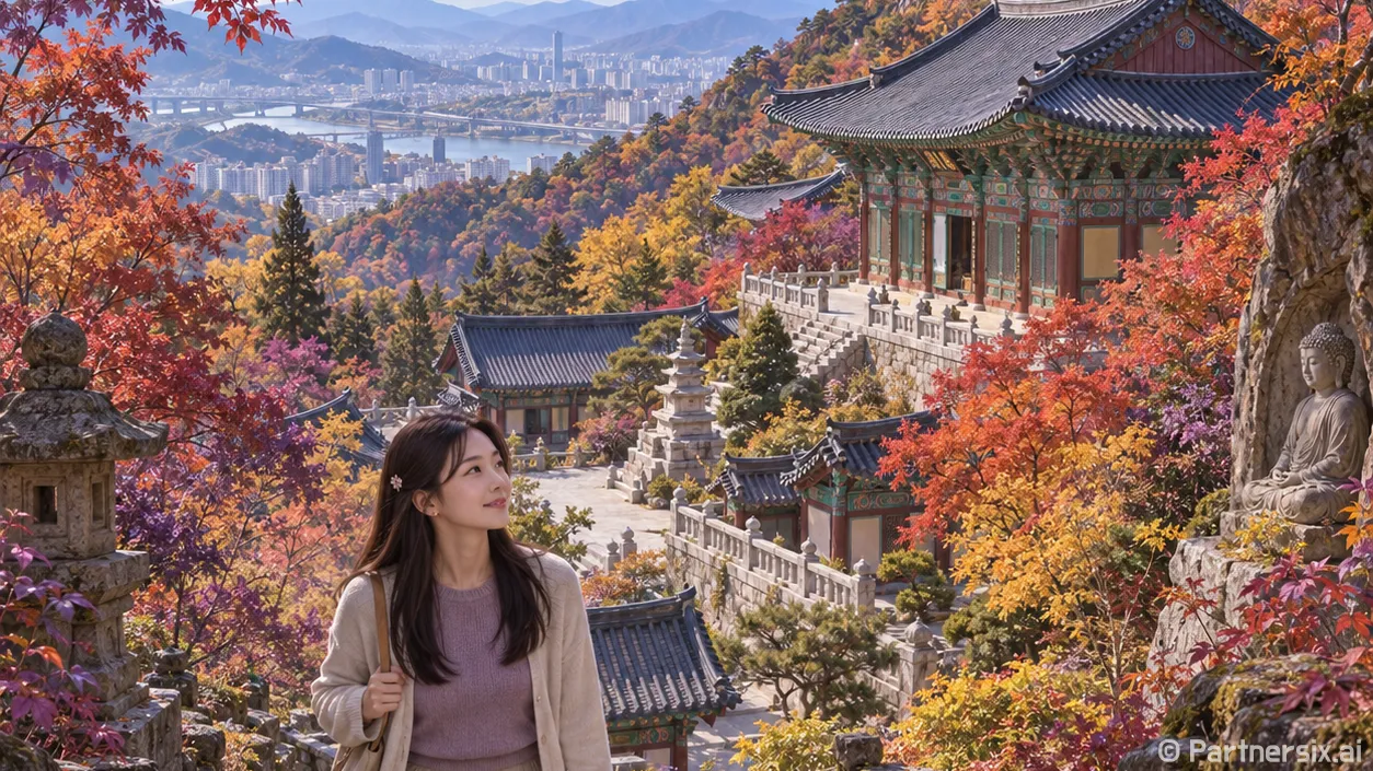 도심 위 고요한 태전사