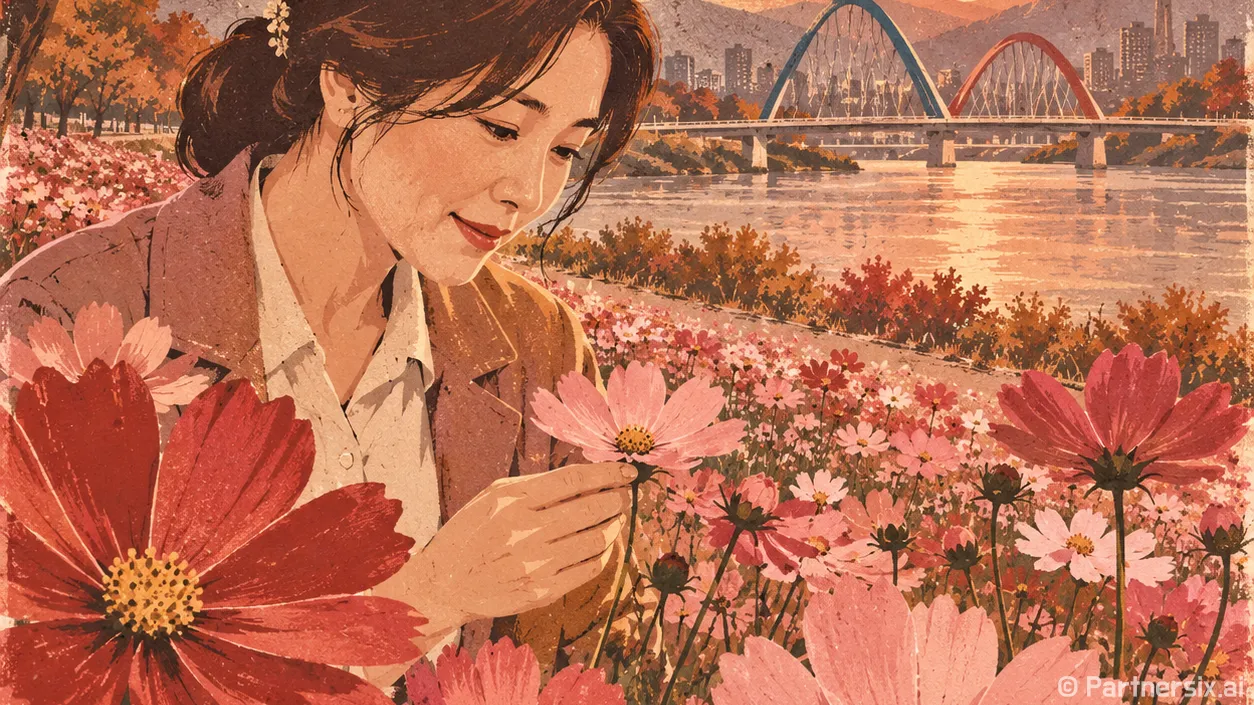 가을빛 물든 엑스포다리