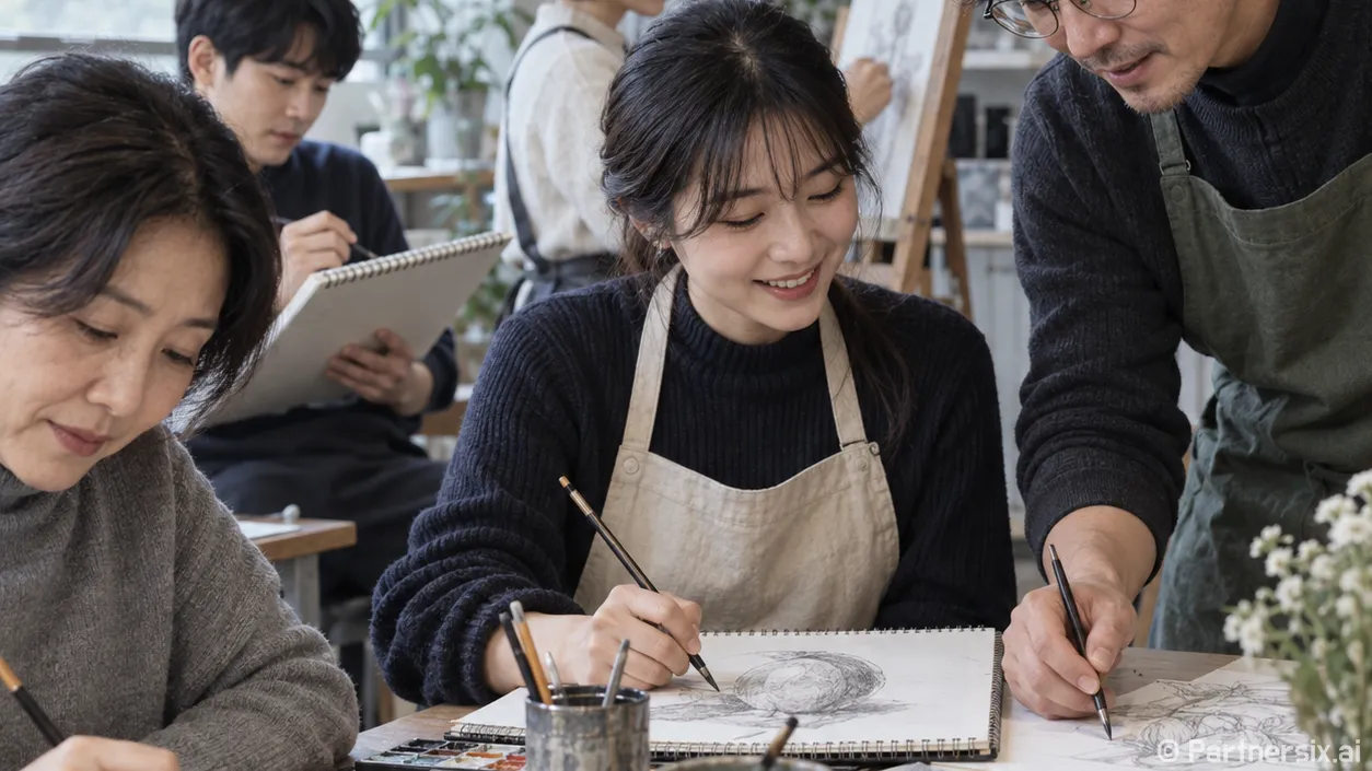 그림 취미가 작가가…