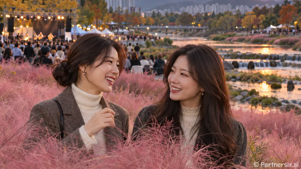 핑크빛 가을밤의 선율