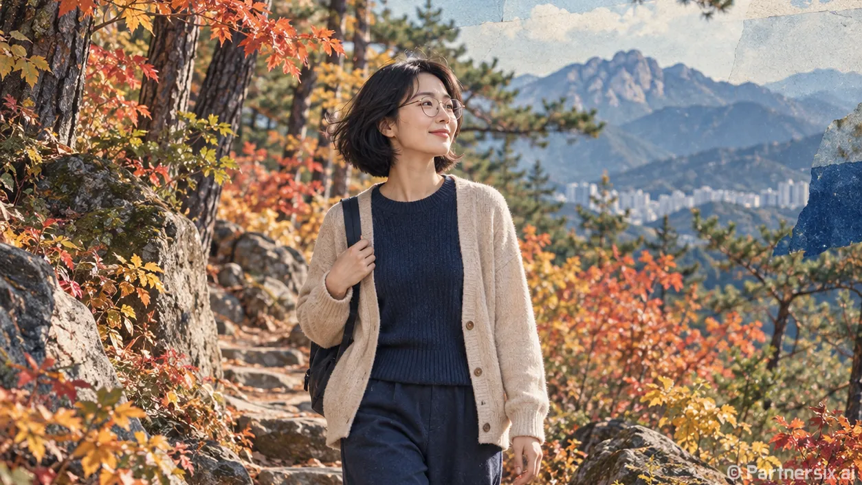 아이와 걷는 청벽산 숲길