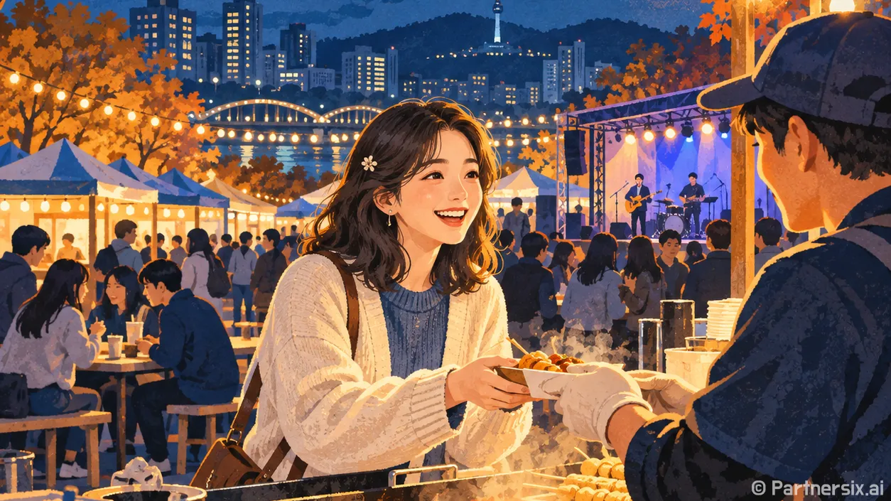 둔산동 가을밤이 열린다