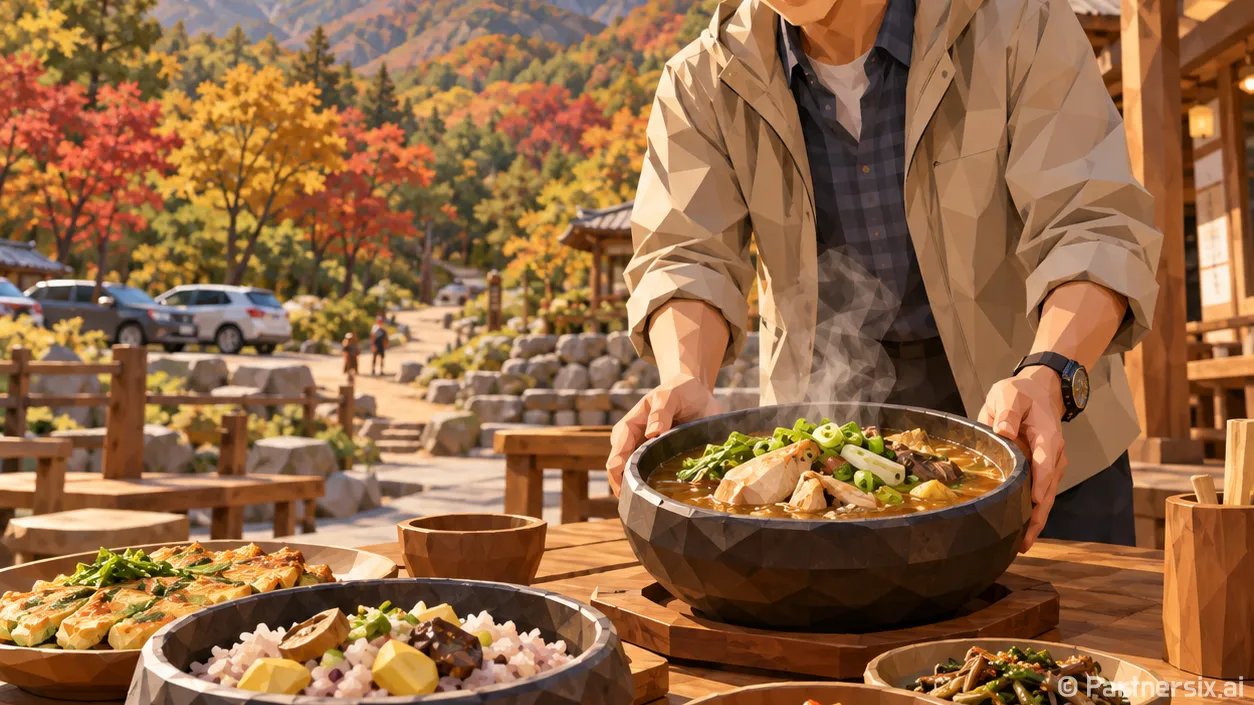 계족산 산채비빔밥 …