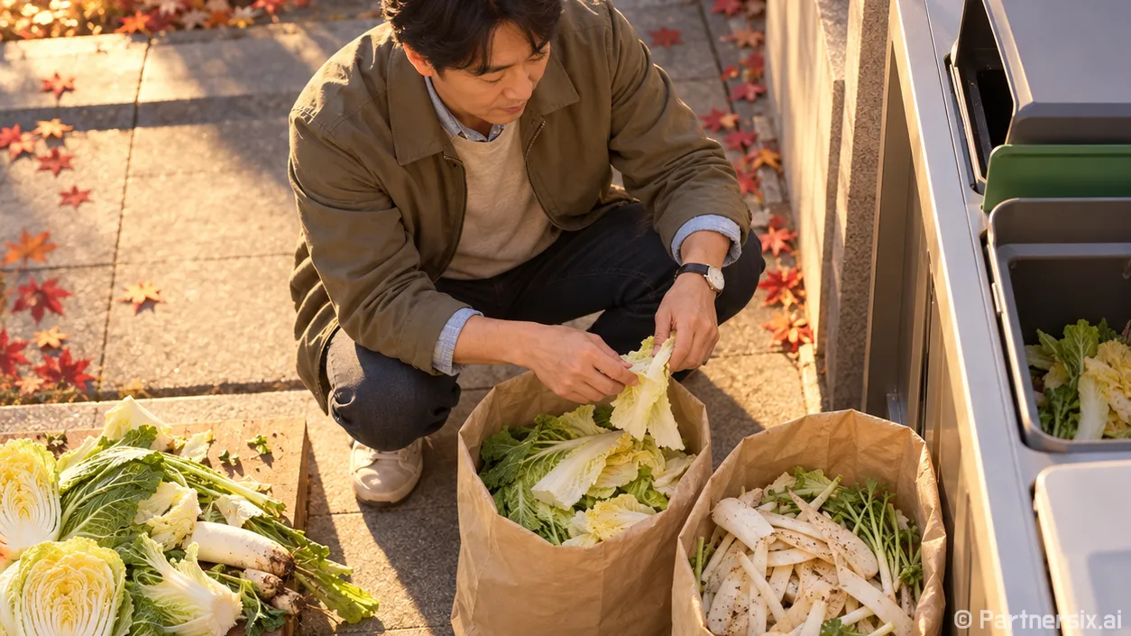 김장쓰레기 이렇게 …