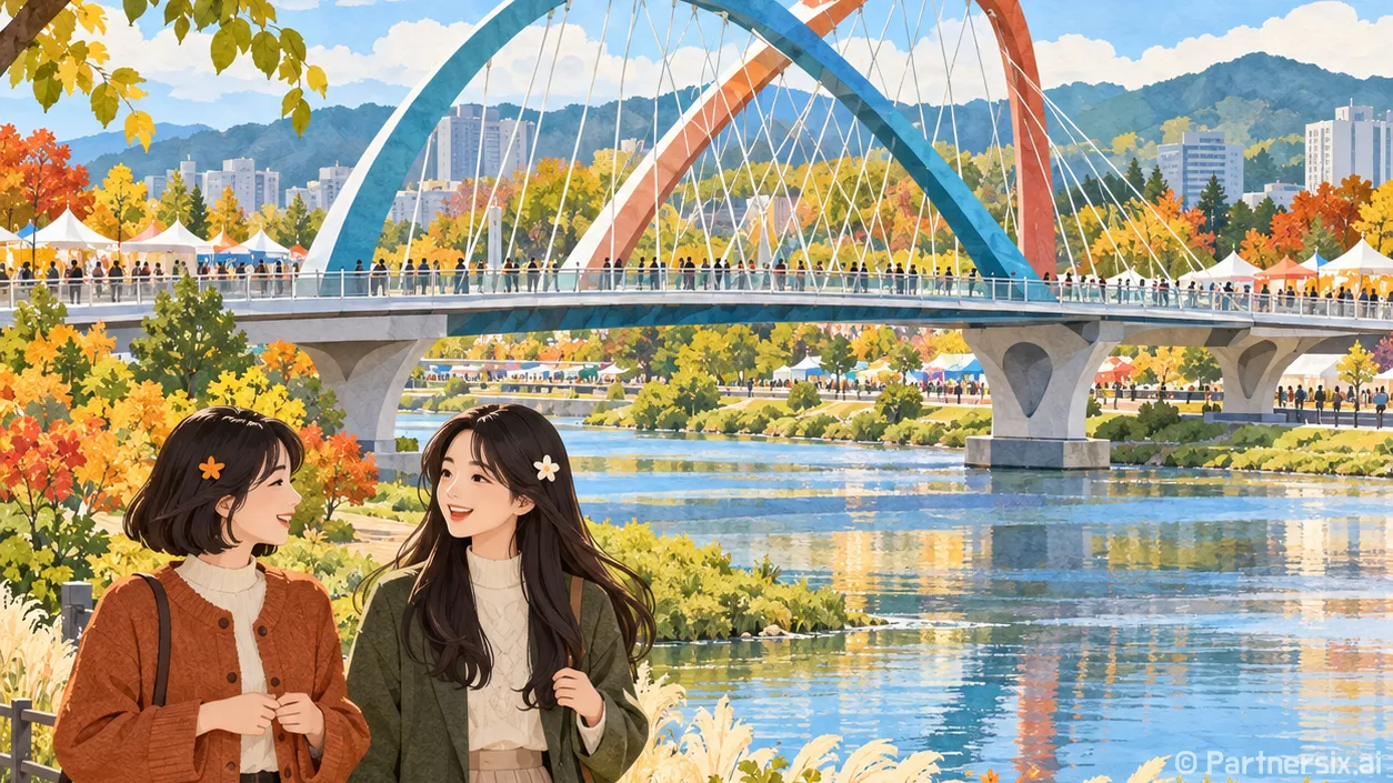 낮부터 빛난 엑스포다리
