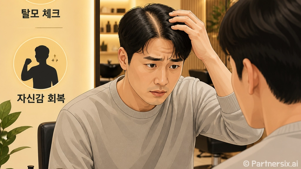 탈모가 걱정될 때 …