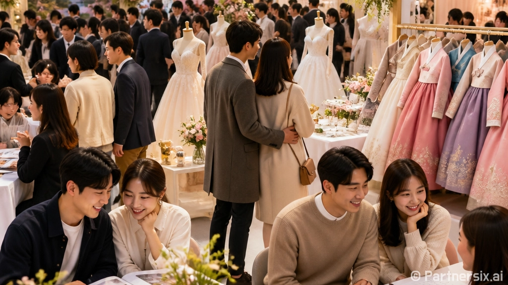결혼박람회 처음 가…