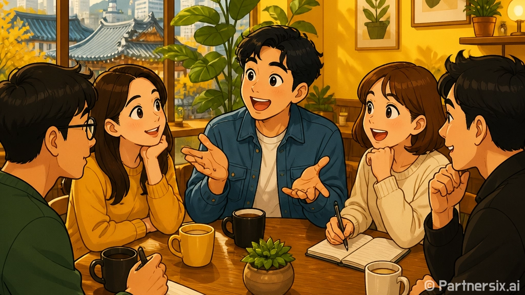 좌담회 준비하는 방…