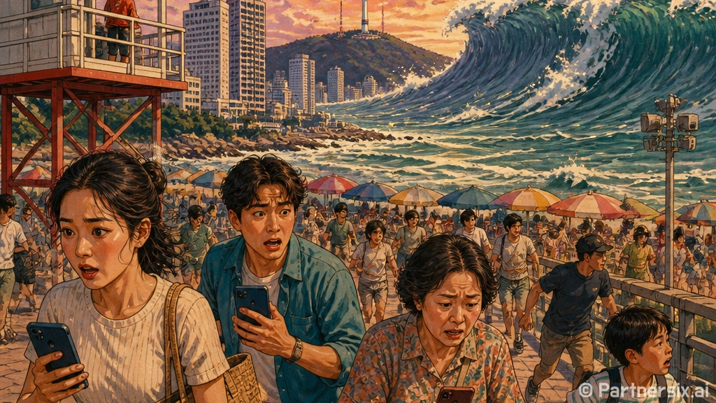 그일도 해일주의보가…