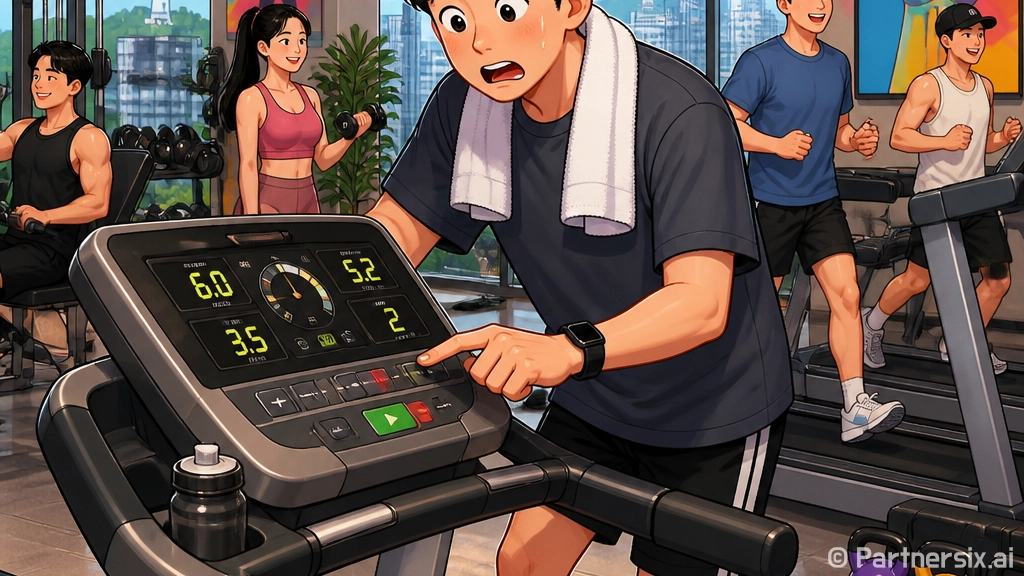 러닝머신 제대로 타…