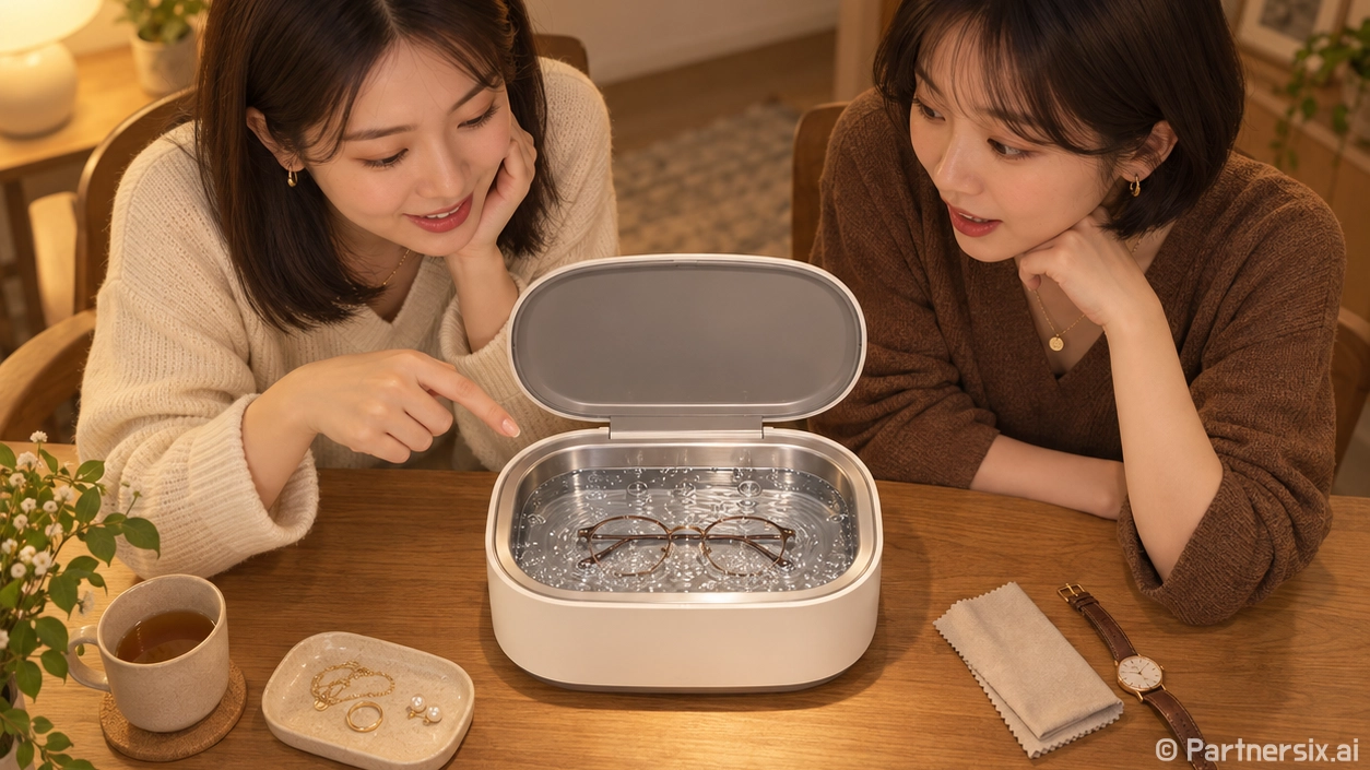 초음파세척기 제대로 쓰는 방법, 안경부터 액세서리까지 실패 줄이려면 이렇게