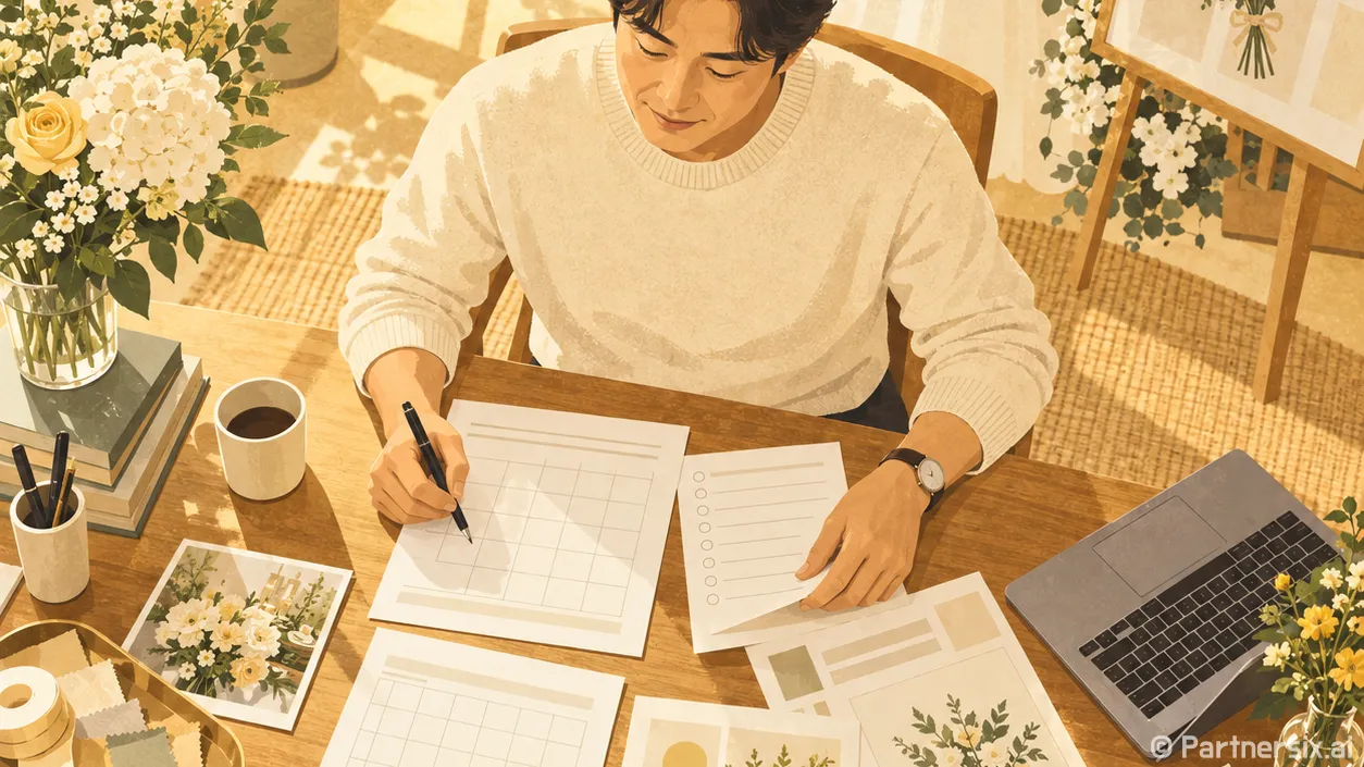 웨딩 준비 처음이라면 예산부터 일정까지 이렇게 잡는 방법