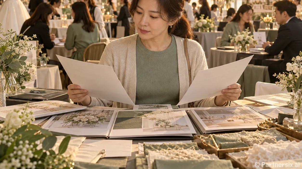 결혼박람회에서 계약 전에 꼼꼼히 비교하는 방법