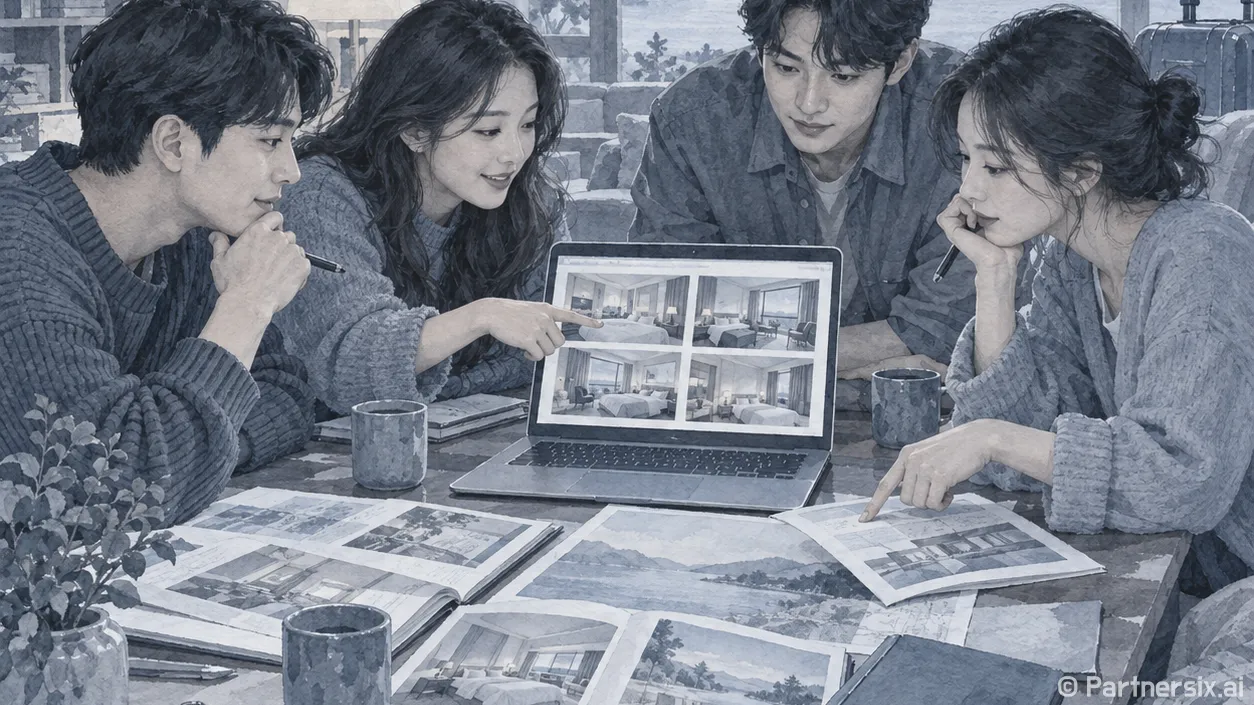 부킹닷컴에서 숙소 …
