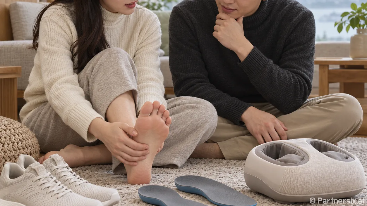 발바닥통증 위치에 따라 원인 찾고 줄이는 방법